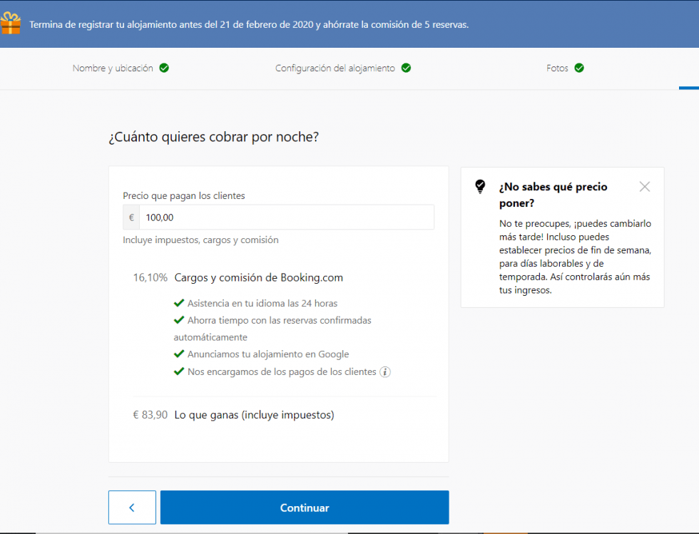 Cómo registrar tu alojamiento en Booking | Pasos a paso